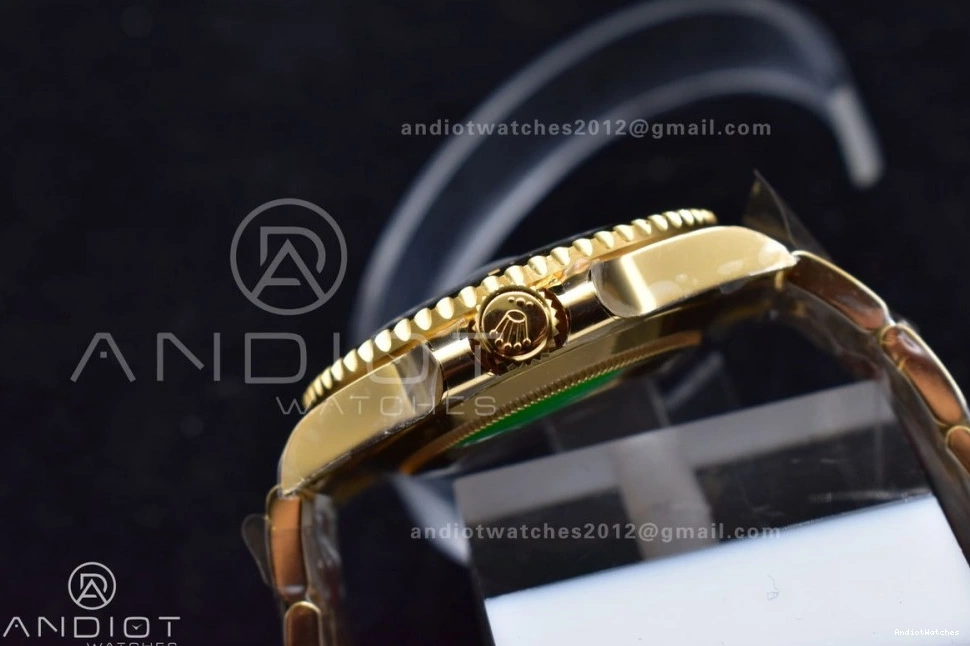 Best Ceramic Clean 1:1 Plated YG VR LN Black Steel UrbanStyle Submariner 465 Edition 116618 904L 0726